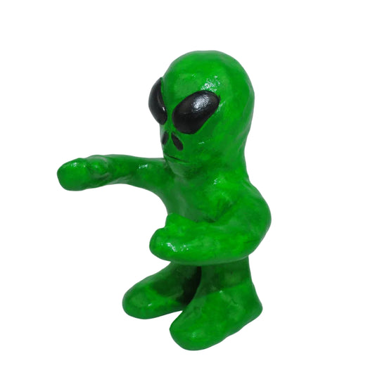 Green Alien Man