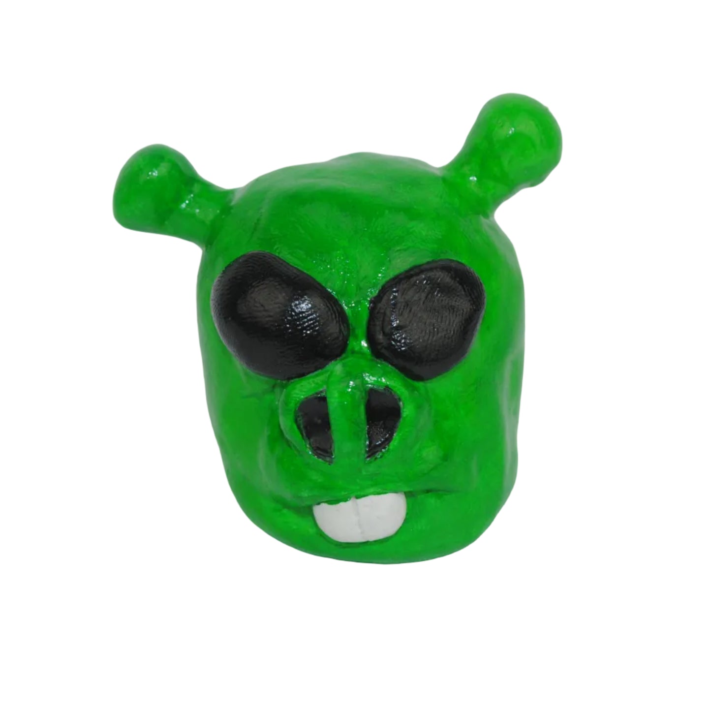 Smiling Green Alien
