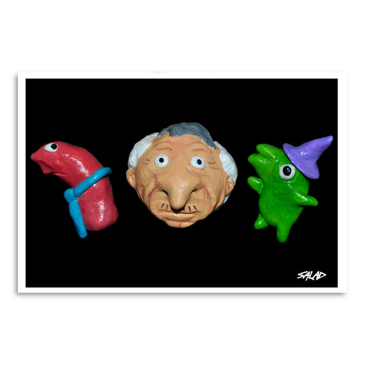 Happy Coworkers Print