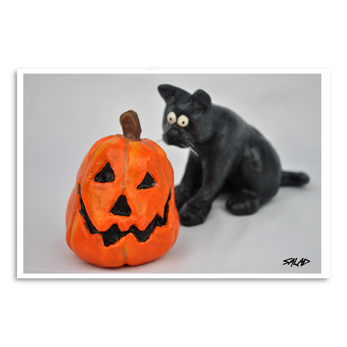 Black Cat Print
