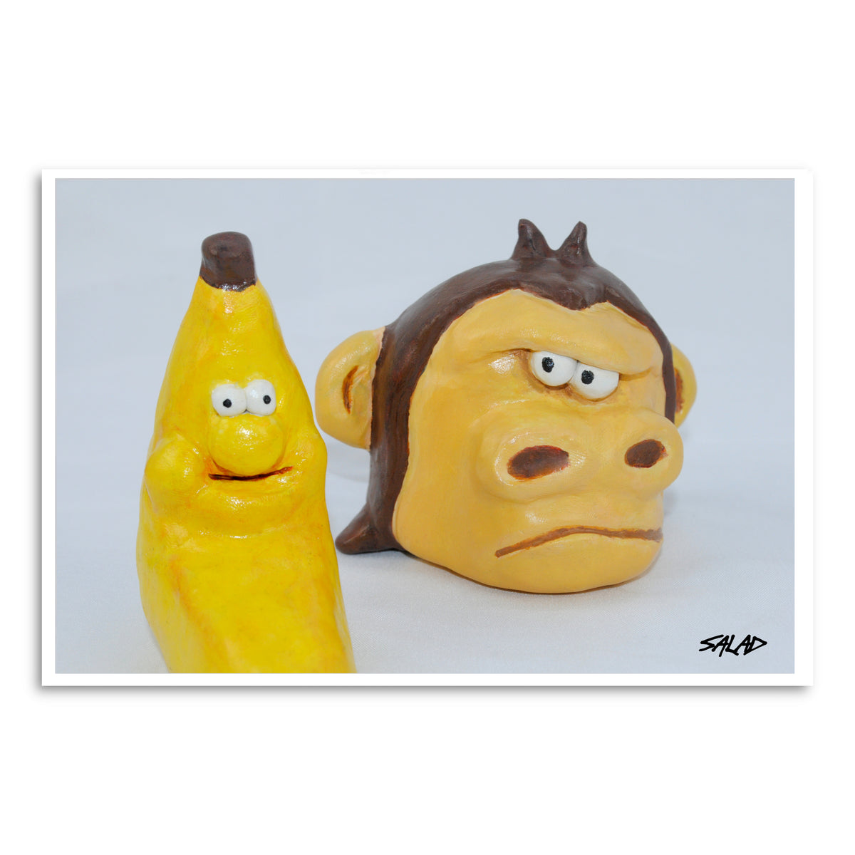 Monkey Banana Print