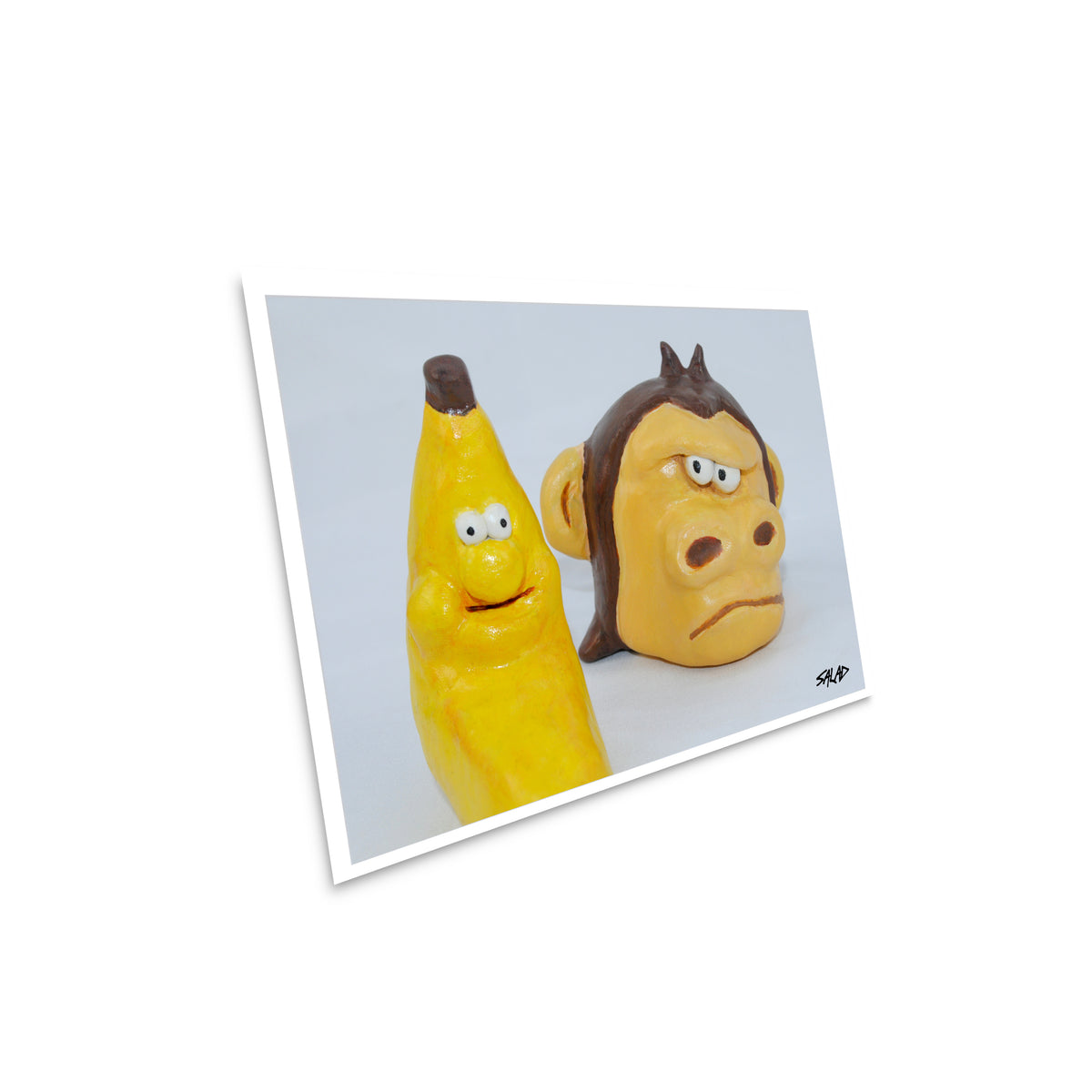Monkey Banana Print